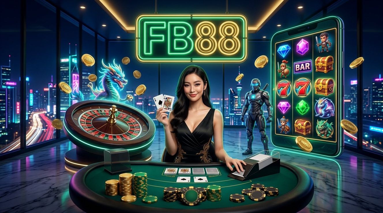 Giao diện vòng quay may mắn Fortune Ox FB88